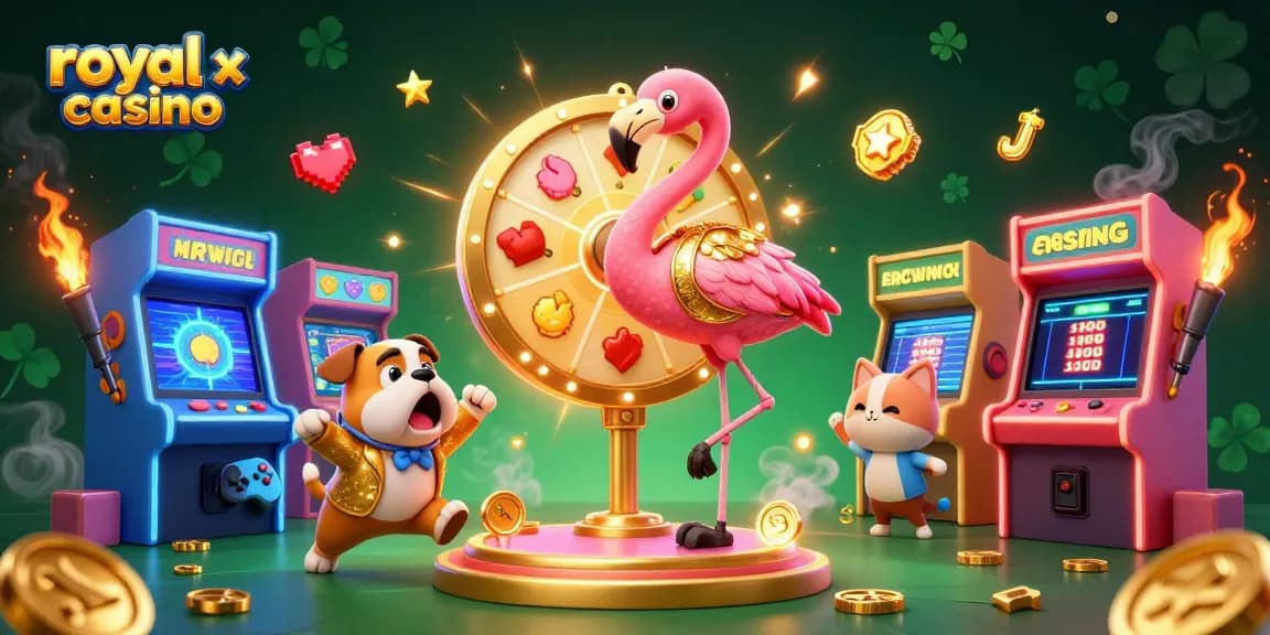 Experience thrilling gameplay at royal x casino with vibrant visuals and exciting game elements.