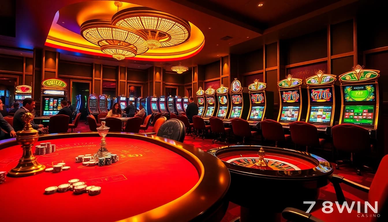 Experience winning moments at 78WIN with vibrant online casino games and strategic betting.