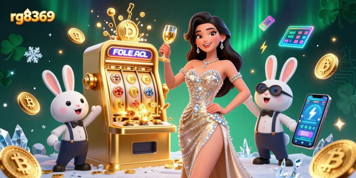 Experience exciting wins with rg8369 at the jackpot slots amidst dazzling cryptocurrency elements.
