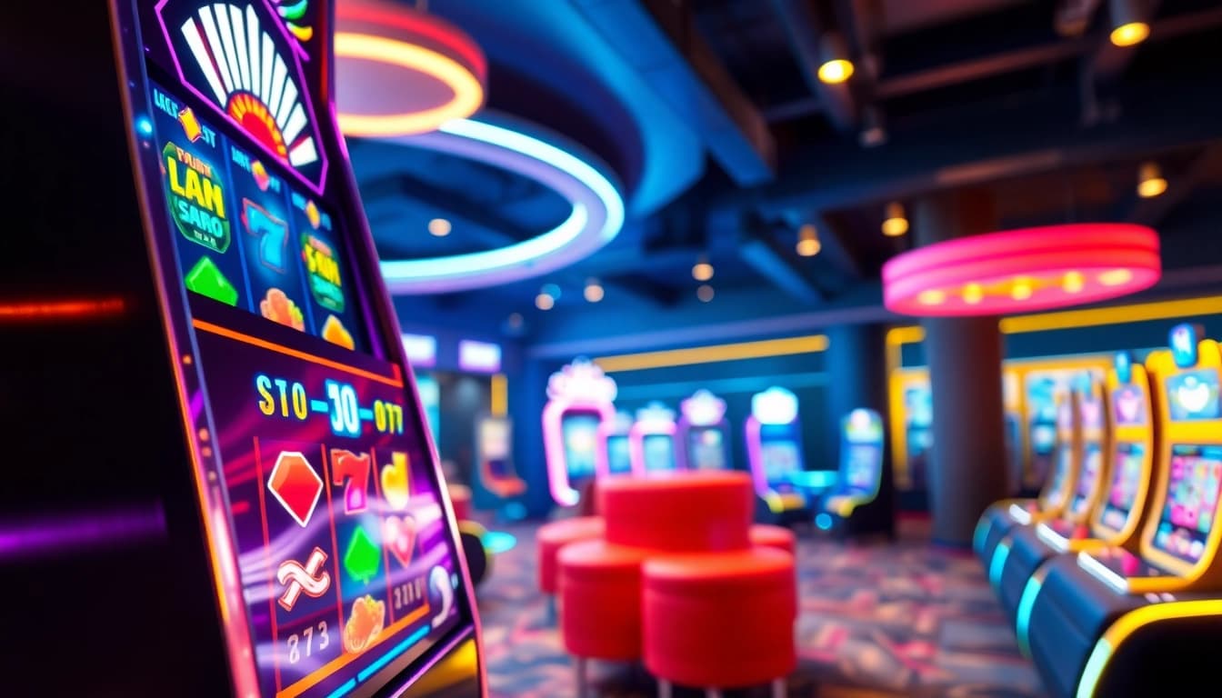garasislot permainan menarik di slot mesin dengan simbol berwarna-warni