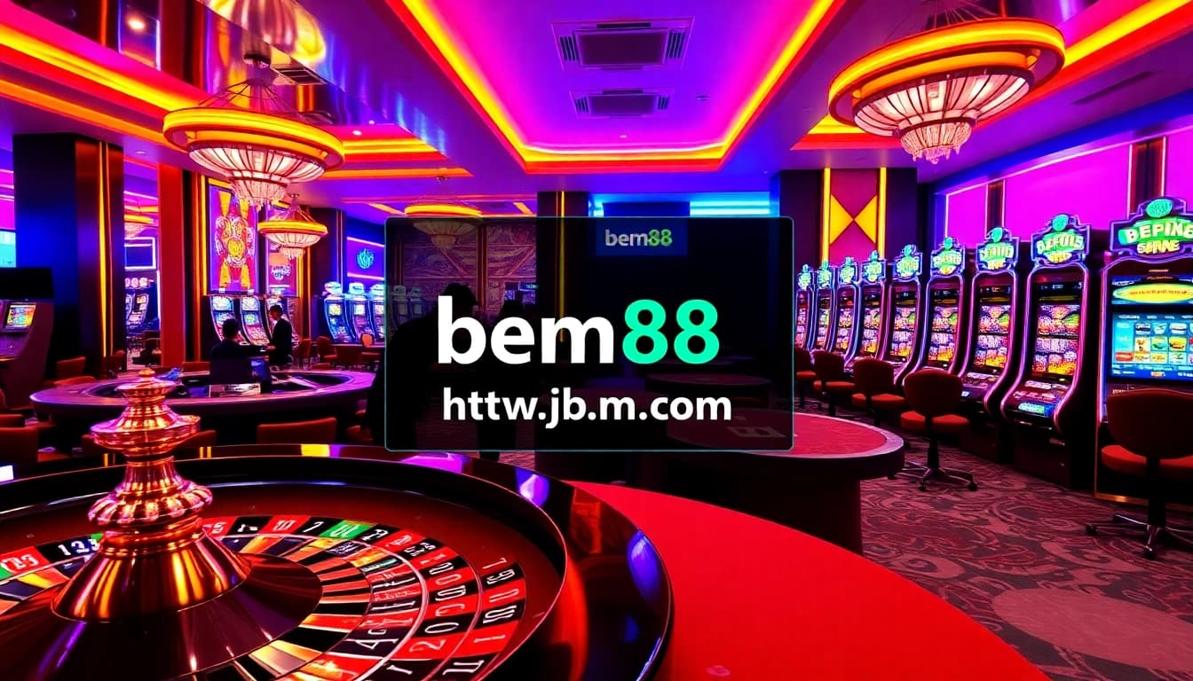 Experience the thrill of play at https://bem88.com with luxurious casino tables and exciting games.