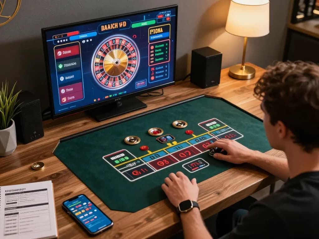 Engage in exciting gameplay as you register 100cuci for online roulette at home.