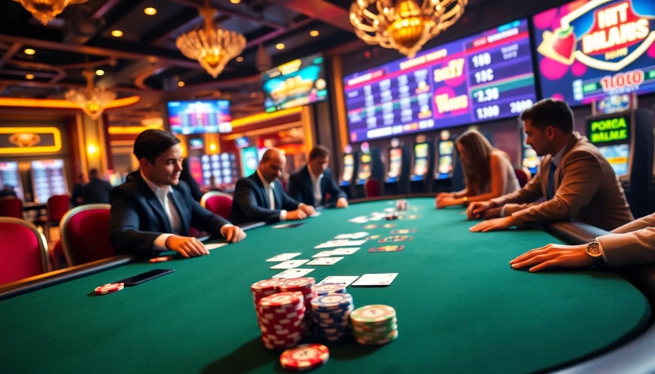 Experience the excitement of online gaming at https://l444.art/ with vibrant poker action and professional dealers.
