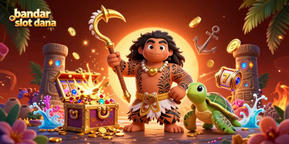 Experience the excitement at bandar slot dana with vibrant, dynamic gaming elements and engaging characters.