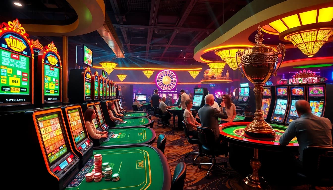 Experience the thrill of winning with pen 4d in a vibrant casino environment filled with luxury gaming.