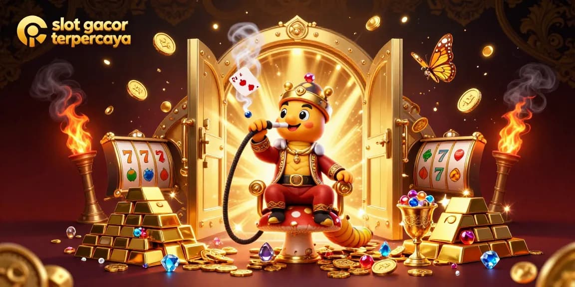 Ignite your gaming experience with slot gacor terpercaya illustrated visually in a rich casino scene.