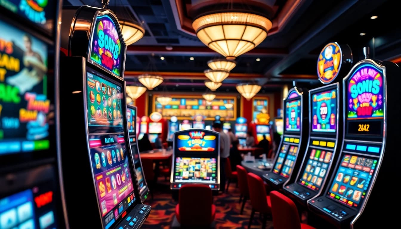 Menangkan slot online gacor mudah menang dengan kegembiraan di kasino berwarna-warni.