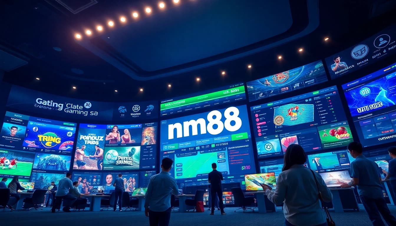 Engaging interface showcasing mm88 online betting games with vibrant colors and user-friendly design.