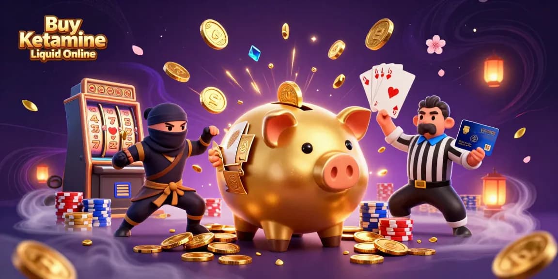 Experience the thrill when you Buy Ketamine Liquid Online with our engaging casino scene filled with excitement.