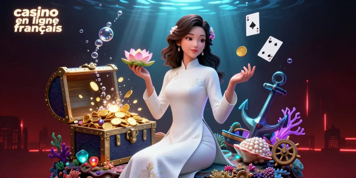 Experience the excitement of casino en ligne francais with vibrant underwater treasure and skilled gameplay.