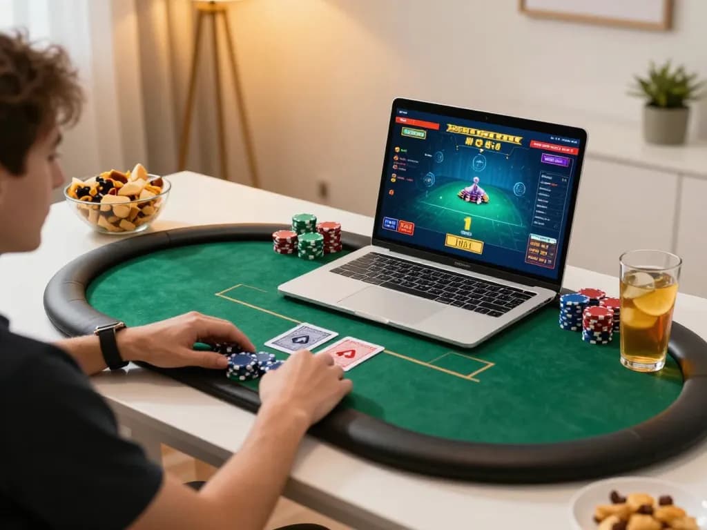 Engaging in an intense online poker game using link chính thức C168 for seamless gameplay experience
