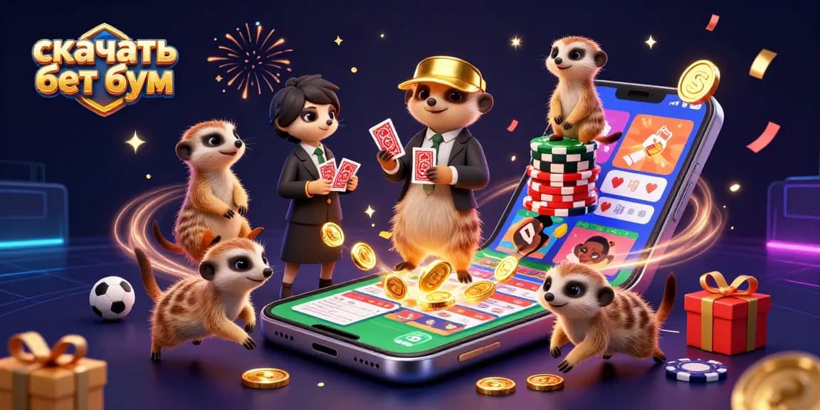 Engage in thrilling sports betting with скачать бет бум as meerkats manage the action at an exciting casino.