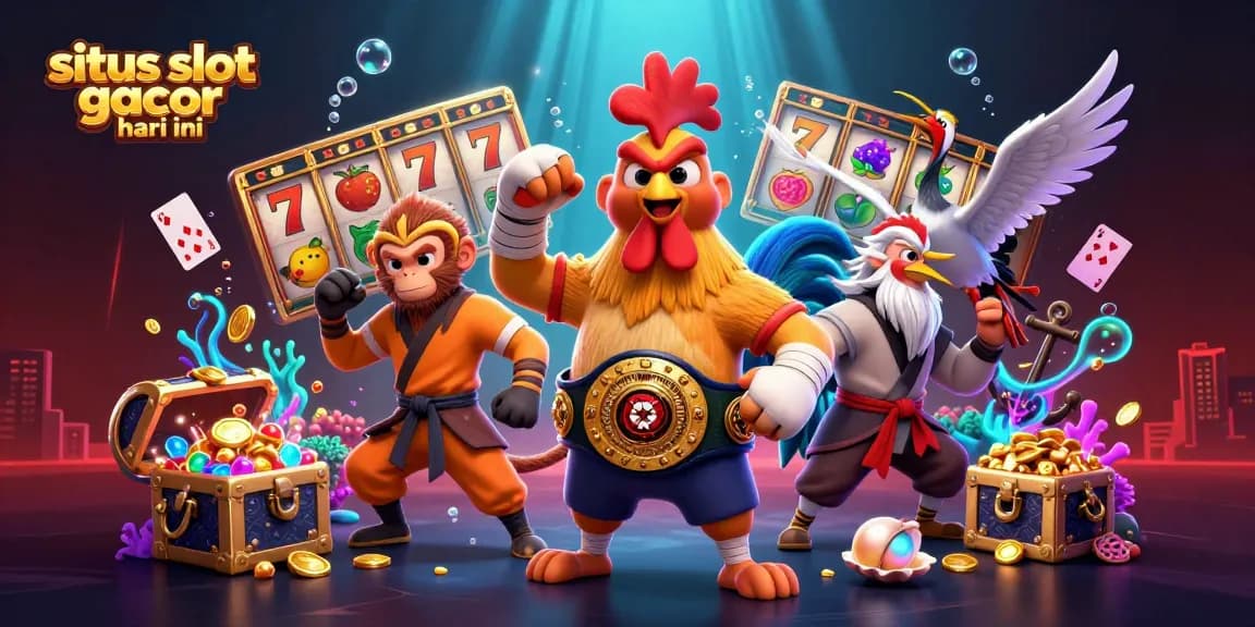 Engage with situs slot gacor hari ini through dynamic characters and slot game elements.