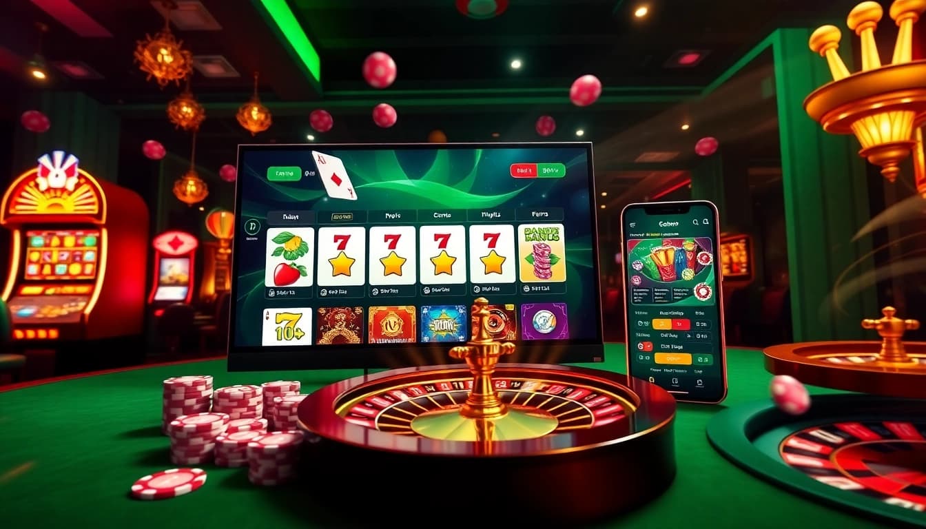 Experience the thrill of online gaming with 88vv's engaging casino visuals.