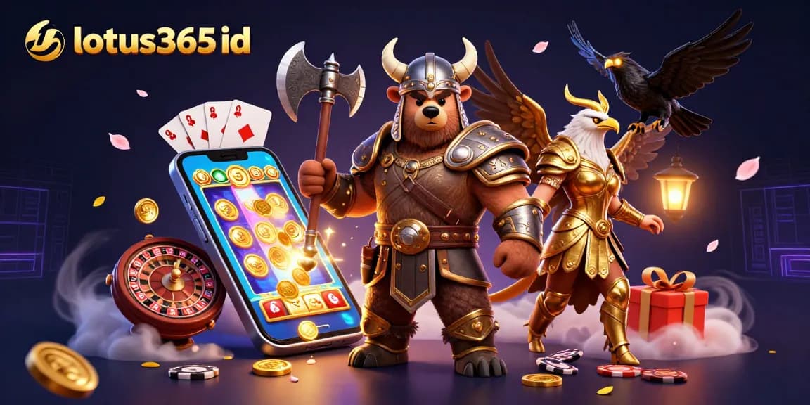 Engage with lotus365 id for exhilarating gaming on colorful slot reels and vibrant casino elements.