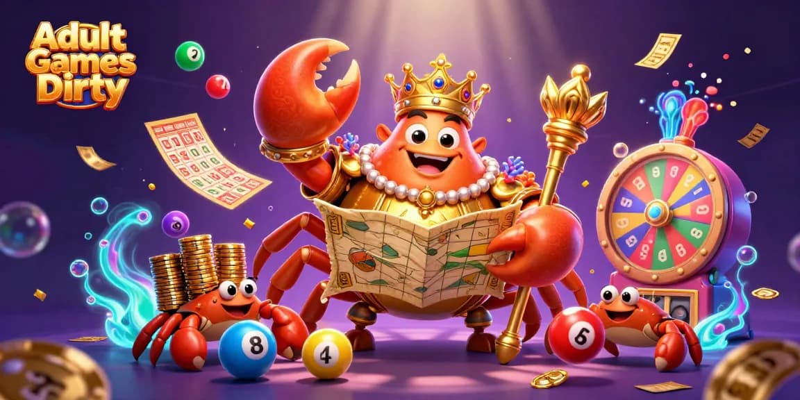 Experience the thrill of Adult Games Dirty with vibrant casino elements and characters in dynamic action.