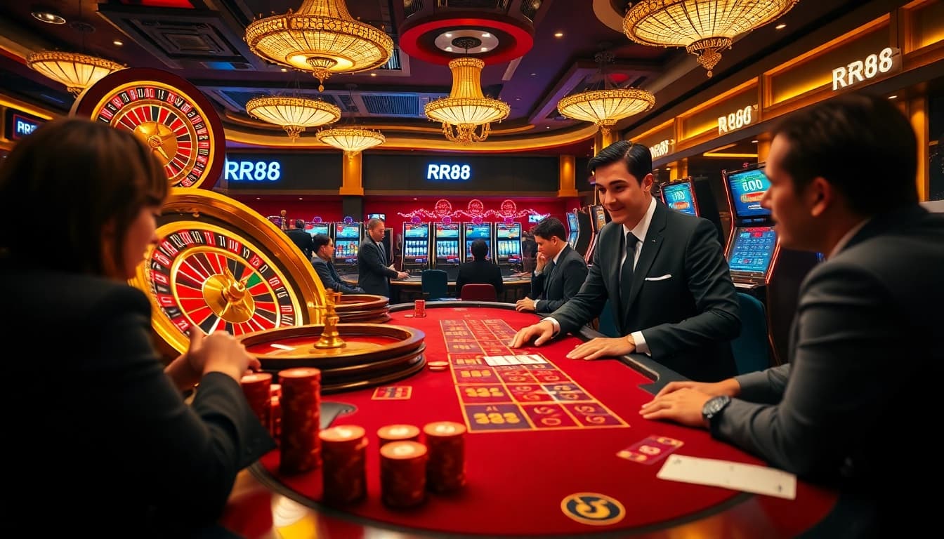 Experience the excitement of gambling at https://rr88.bar/ with vibrant tables and thrilling gameplay.