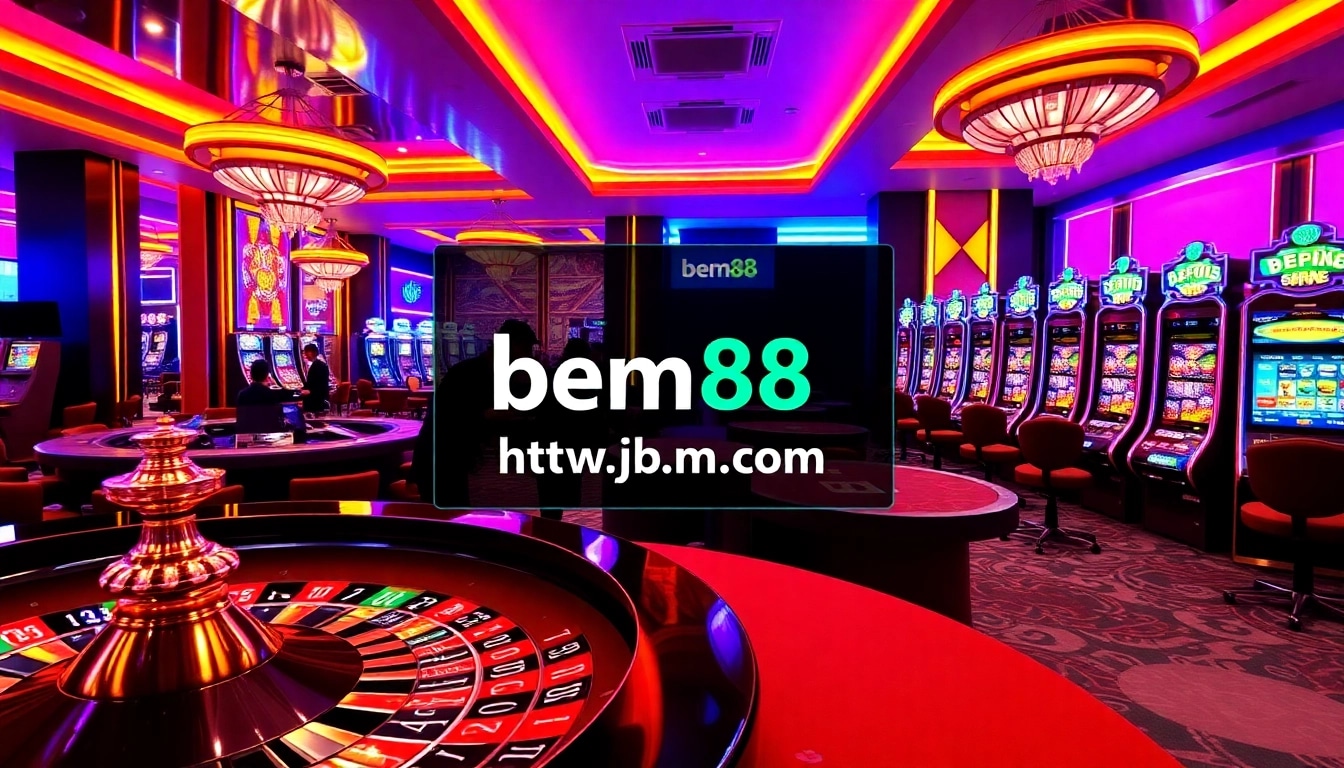 Experience the thrill of play at https://bem88.com with luxurious casino tables and exciting games.