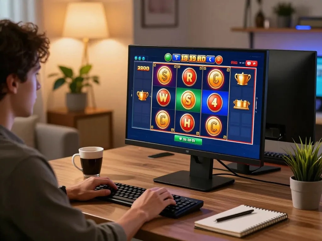 DASI4D link alternatif ditampilkan di desktop pemain selama sesi permainan online.