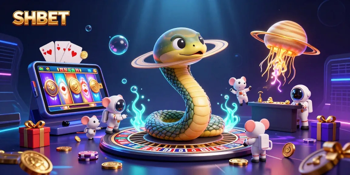 SHBET players engage with vibrant slot games and roulette action in an interactive casino universe.