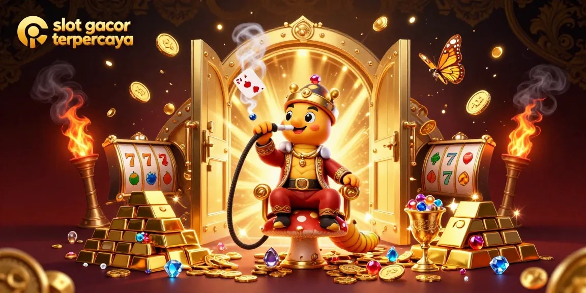 Ignite your gaming experience with slot gacor terpercaya illustrated visually in a rich casino scene.