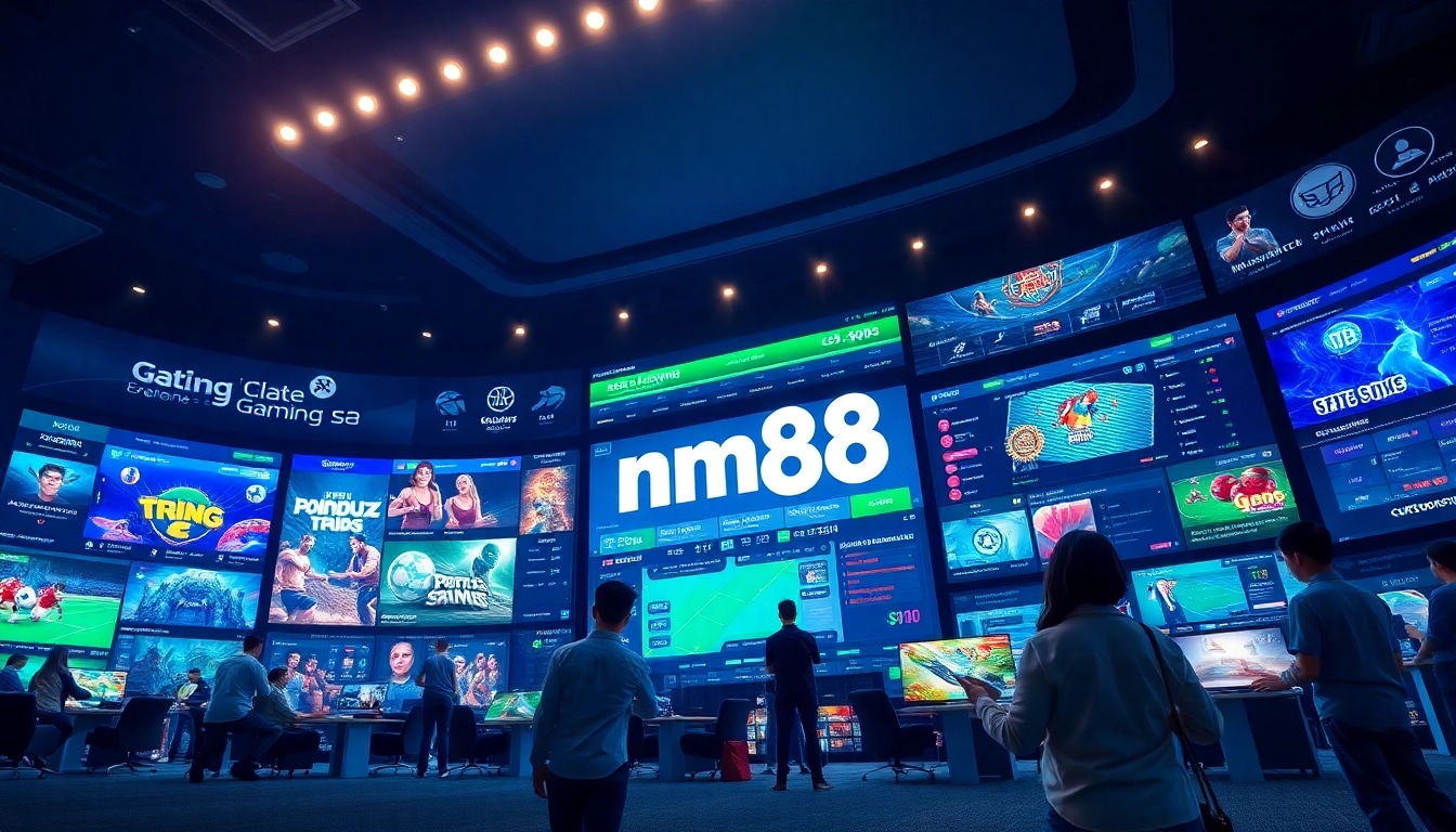 Engaging interface showcasing mm88 online betting games with vibrant colors and user-friendly design.