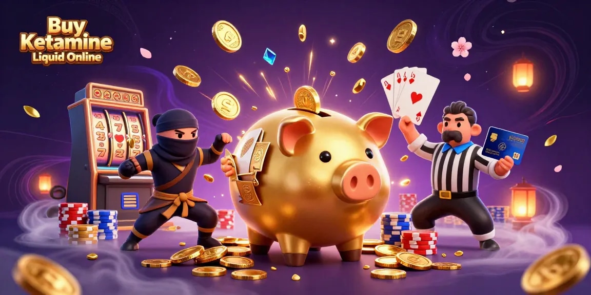 Experience the thrill when you Buy Ketamine Liquid Online with our engaging casino scene filled with excitement.