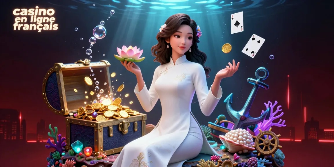 Experience the excitement of casino en ligne francais with vibrant underwater treasure and skilled gameplay.