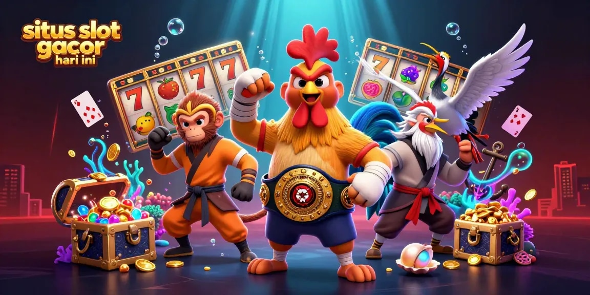 Engage with situs slot gacor hari ini through dynamic characters and slot game elements.