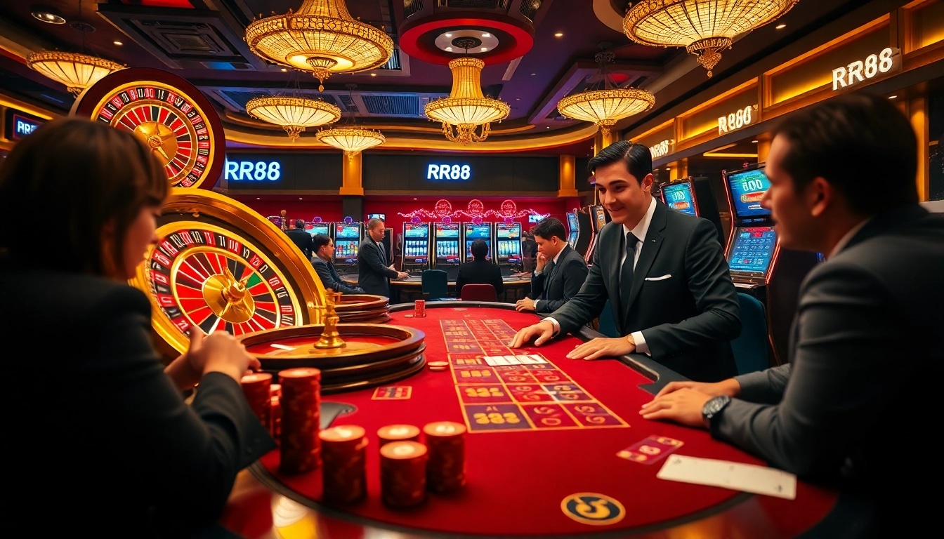 Experience the excitement of gambling at https://rr88.bar/ with vibrant tables and thrilling gameplay.