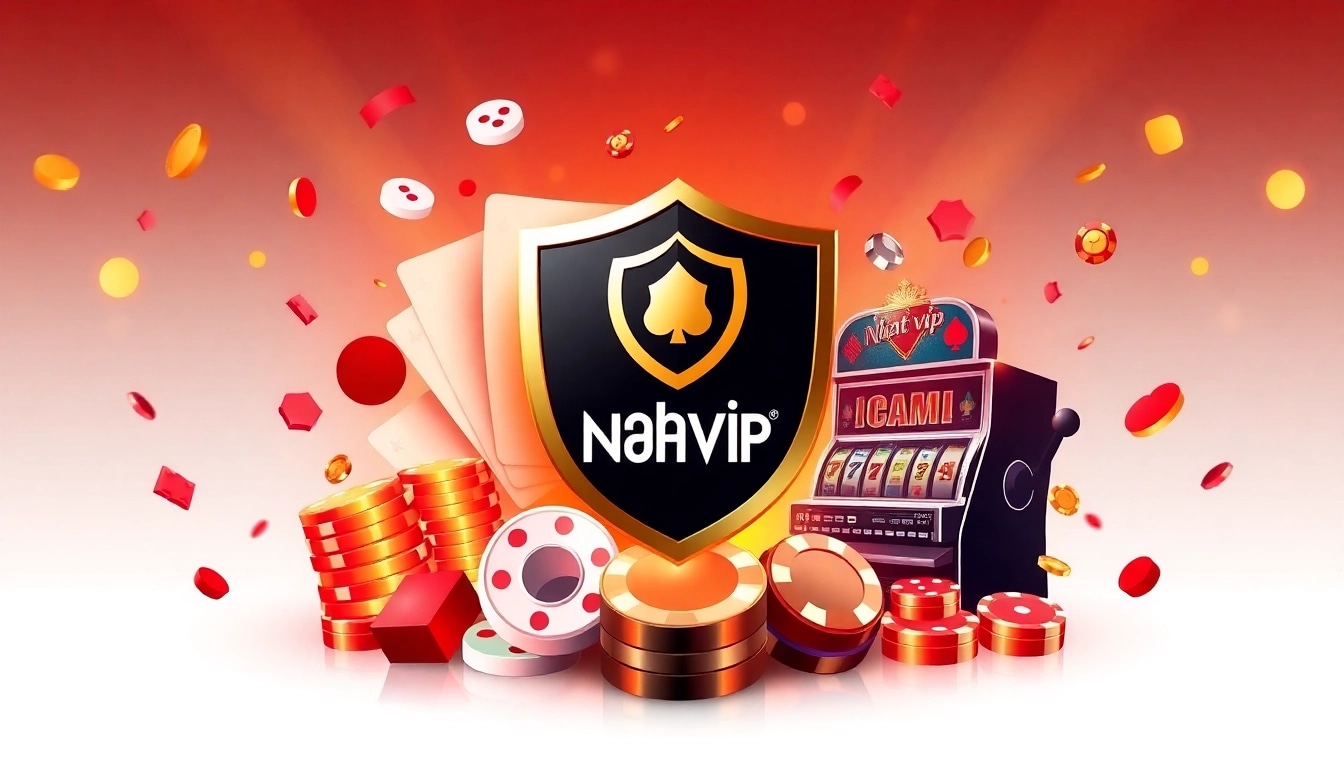 Nhatvip Pxa online gambling portal banner showcasing safety and excitement, inviting players to https://nhatvip.support/.