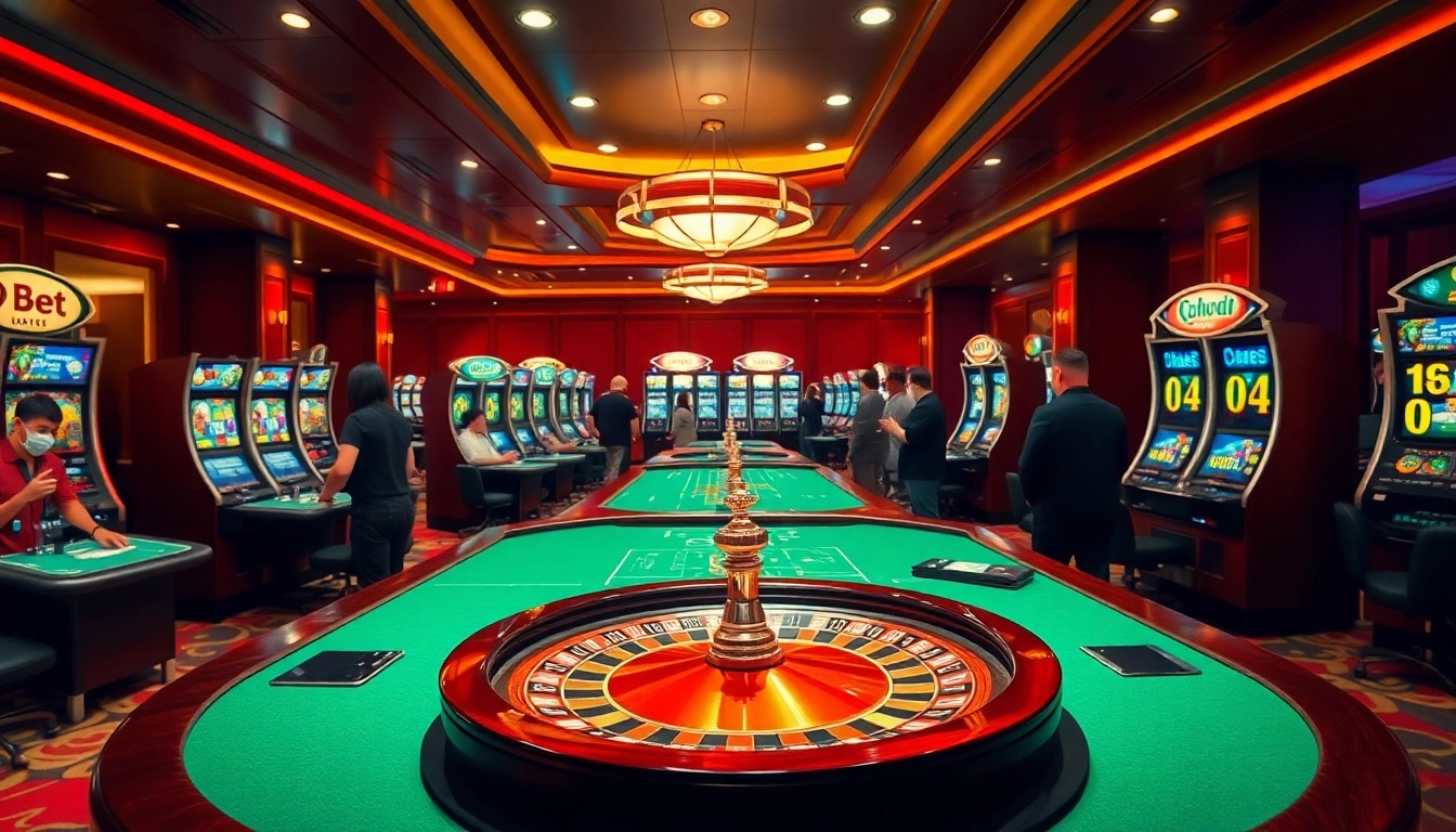 Engage in thrilling gameplay at i9bet casino featuring roulette, poker, and vibrant slots.