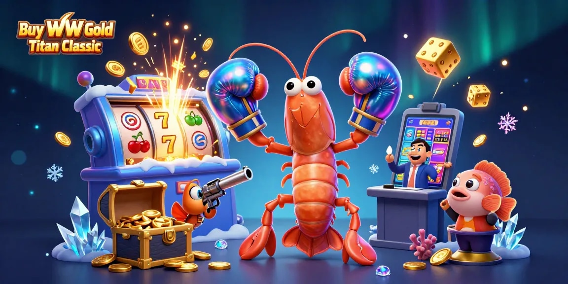 Engaging scene to Buy WoW Gold Titan Classic, featuring vibrant gambling animations.
