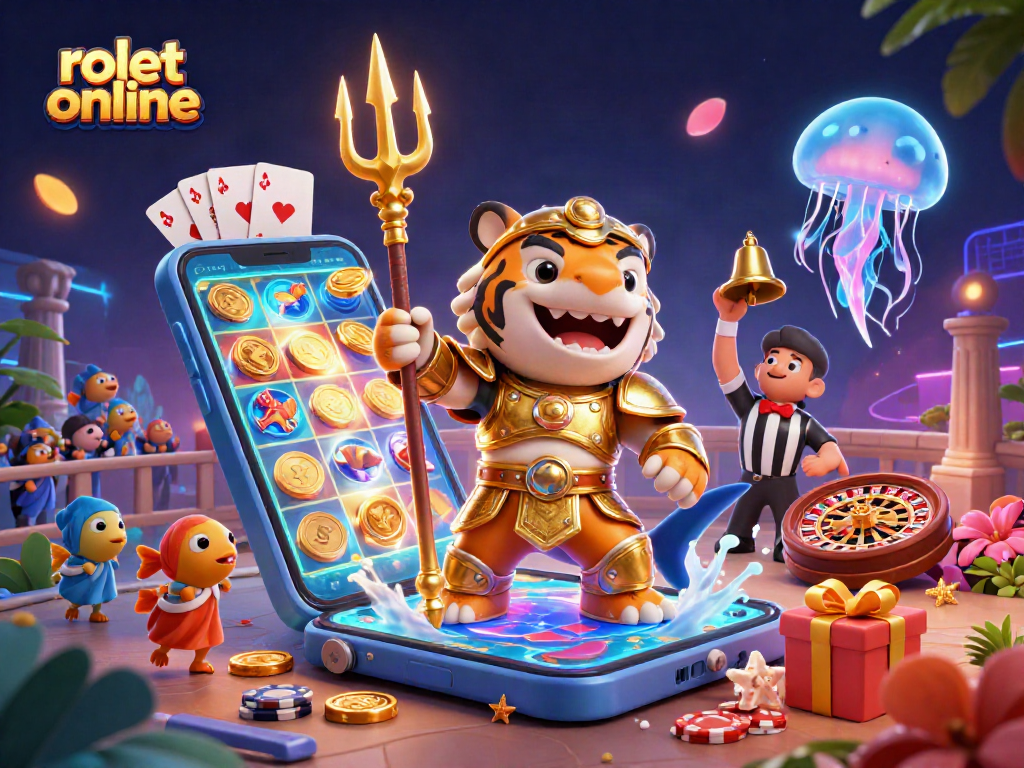 Experience the thrilling gameplay of rolet online with dynamic casino action and vivid 3D characters.