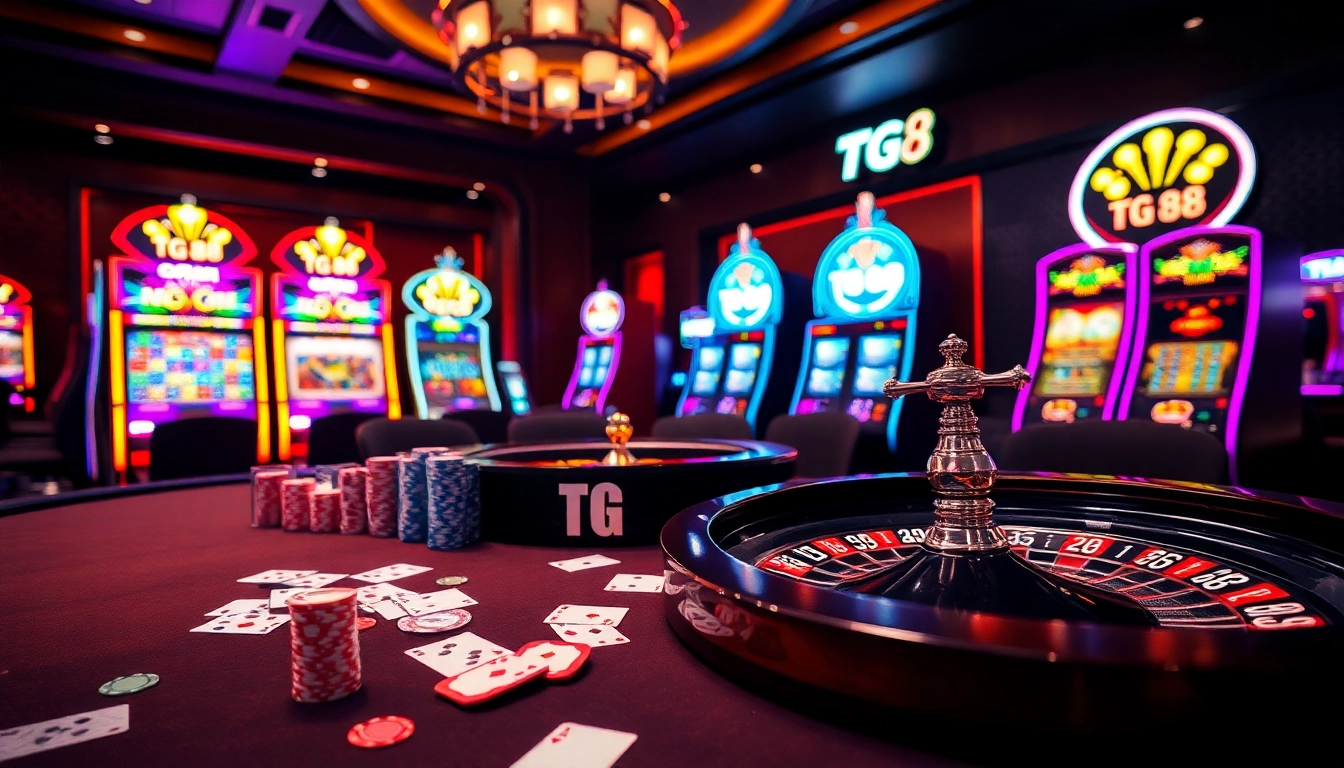 Experience the thrill of tg 88 with lively casino games and vibrant slot machines.