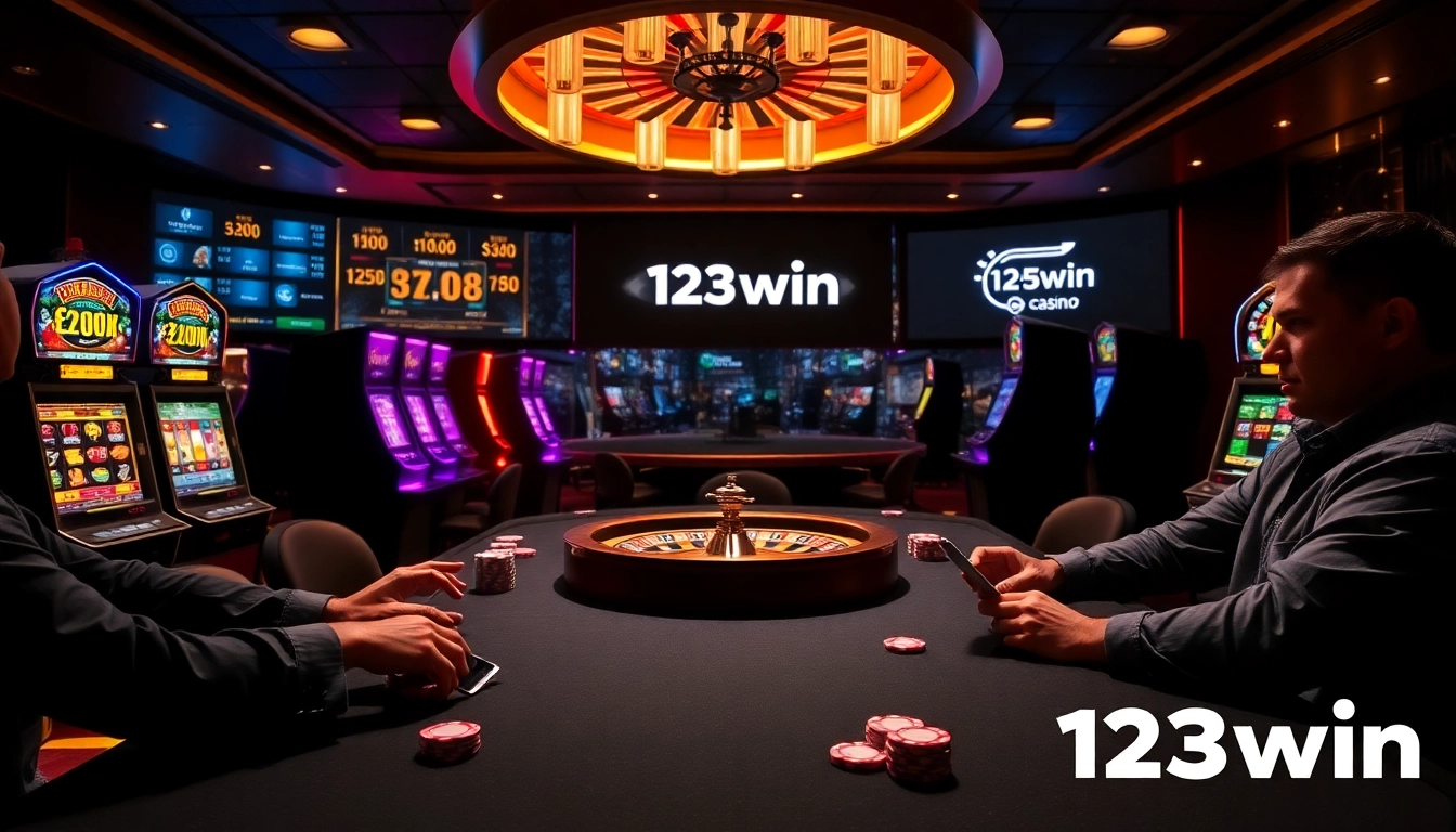 Win big at 123win casino with an immersive online gaming experience.