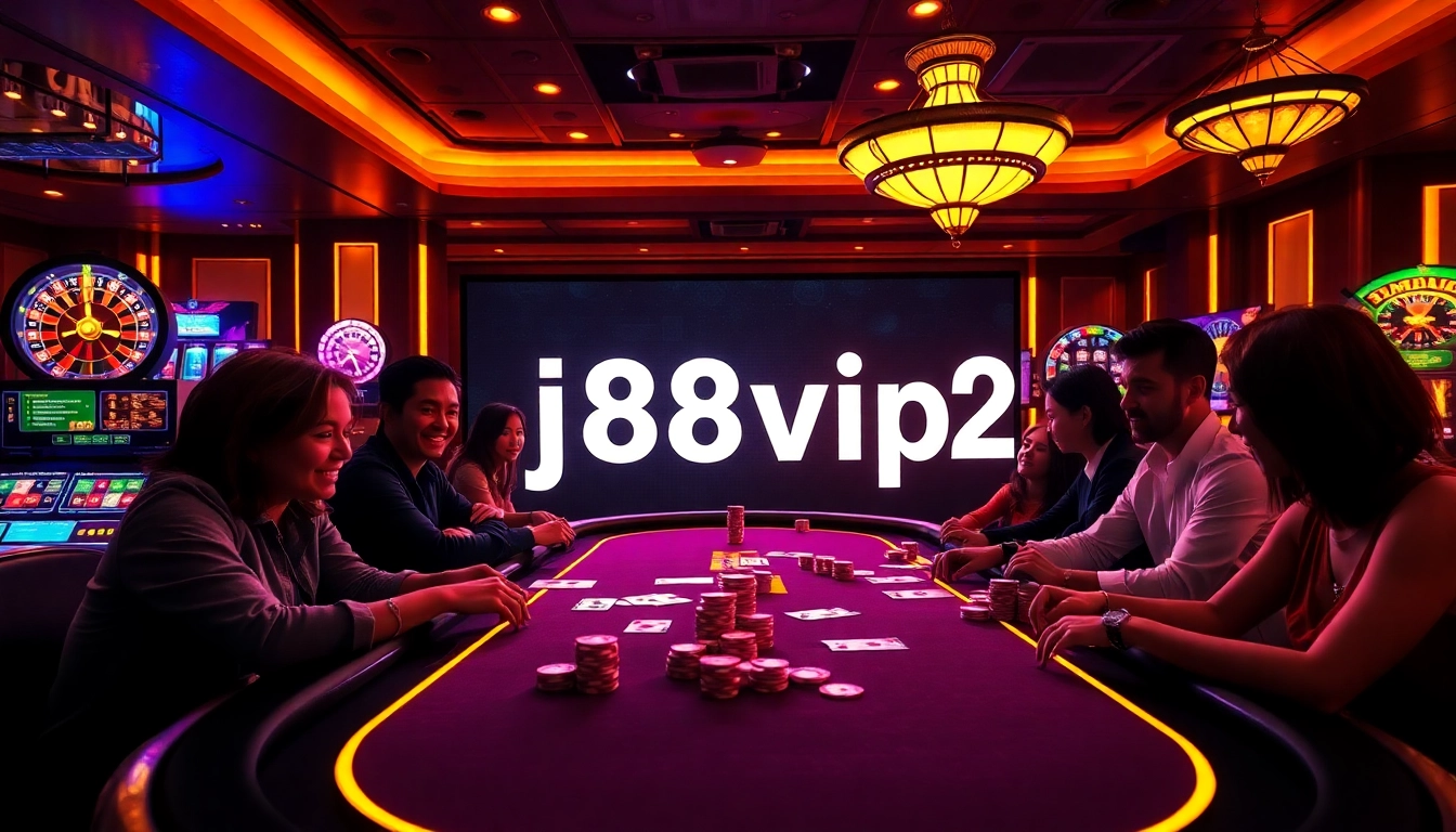 Experience advanced gambling strategies at j88vip2's vibrant casino atmosphere.