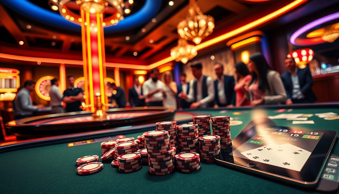 C168 offers a thrilling casino experience with vibrant gaming tables and eager players.