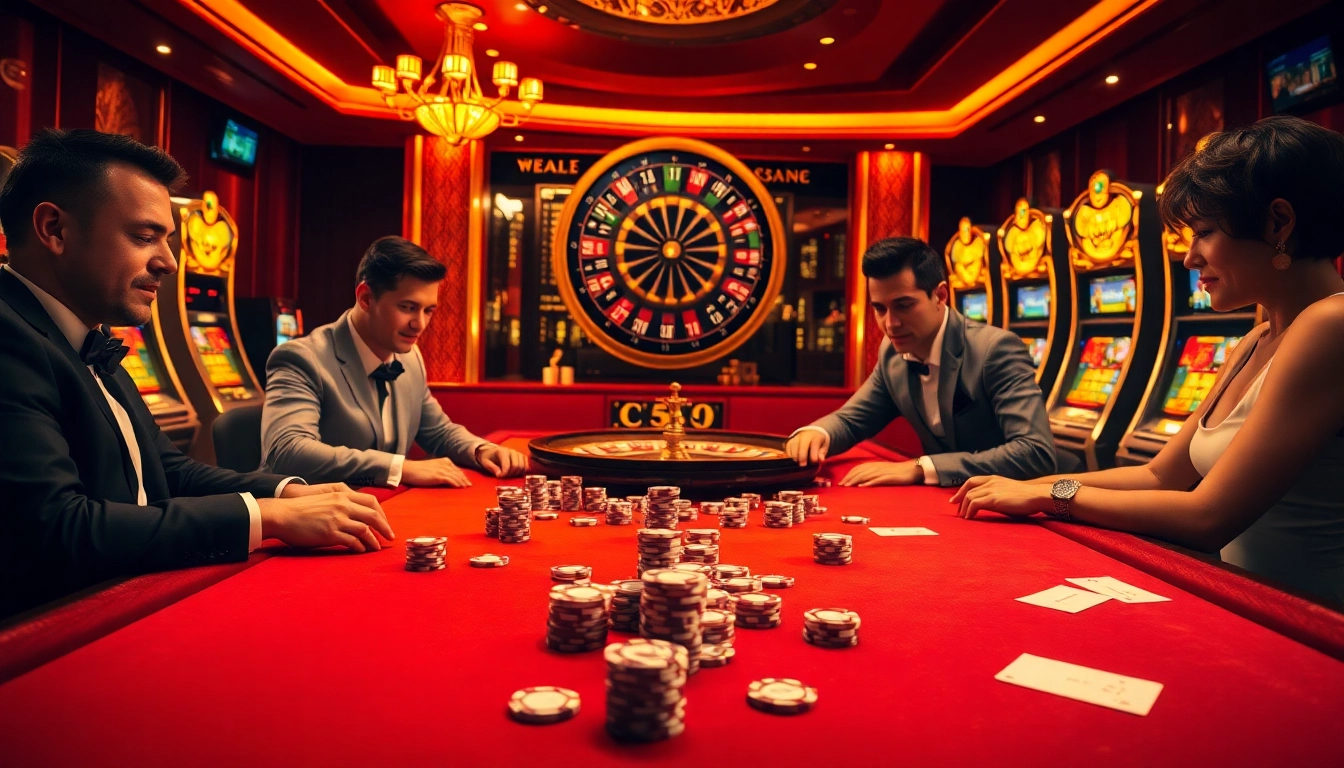 Experience the excitement of shbet com as players engage in high-stakes poker and roulette.